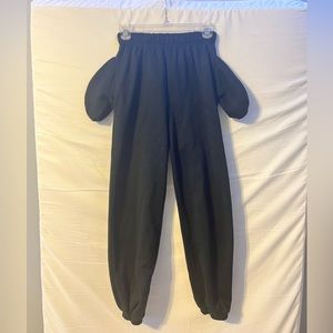 black shein sweatpants